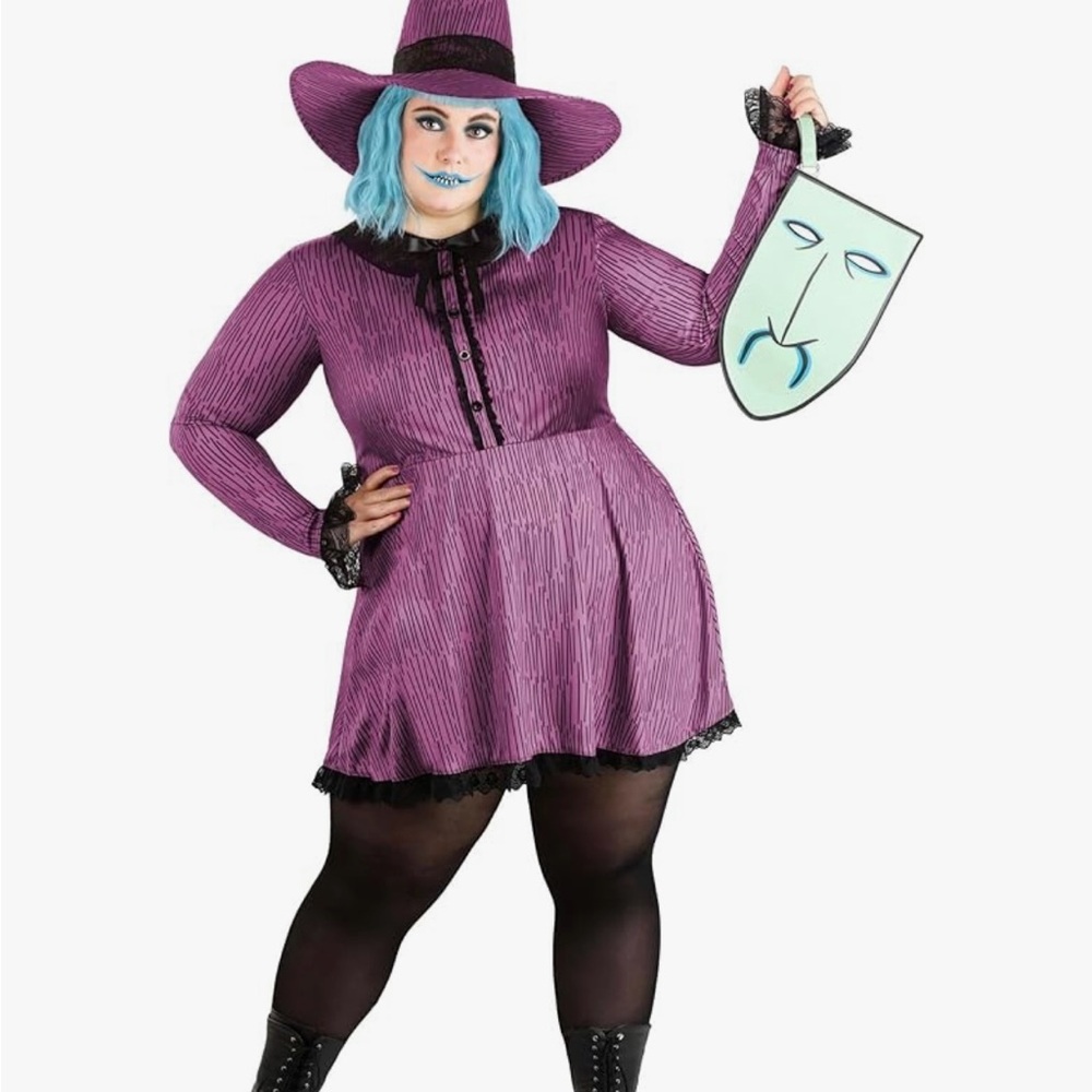 Purple Witch Costume for women